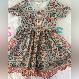 Matilda Jane back to school to school dress
5t